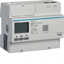 Hager Energiezähler 3ph,direkt 125A,AGARD,MID