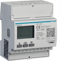 Hager Energiezähler 3ph,indirekt, MODBUS, MID
