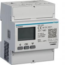 Hager Energiezähler 3ph,direkt 80A, MODBUS,MID