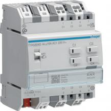 Hager Schalt-/Jal.akt. 4/2f KNX Sec,16A C-Last