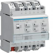 Hager Schalt-/Jal.akt. 6/3f KNX Sec,16A C-Last