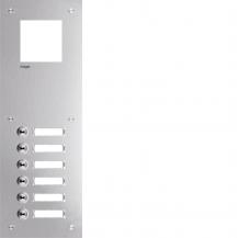 Hager Frontplatte intercom mono 6 Tasten