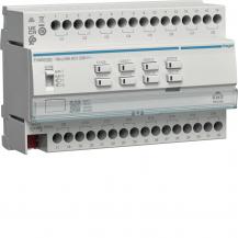 Hager KNX Secure Schalt-/Jalousieaktor 16/8fach, 16A, C-Last, für Jalousiesteuer