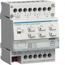 Hager Heiz.-aktor 6f KNX Secure, 24/230V