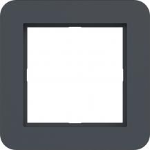 Hager LED-Rahmen 1fach C.1 anthrazit matt lack