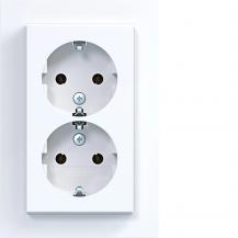 Hager D-STD SCHUKO ADP ho. SK A.1 lichtweiß gl