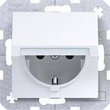 Hager SD SCHUKO KLD Ax/Cx lichtweiß glänzend