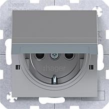 Hager SD SCHUKO KLD Ax/Cx titan met lack