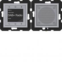 Hager Radio Touch DAB+ Lspr. A.x/C.x titan met