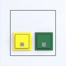 Hager Abst./Anw.TA RA A.1 lichtweiß glänzend