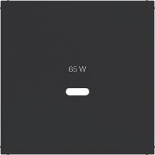 Hager Zentralst. f. USB-C PW Ax/Cx schw matt