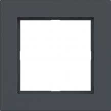 Hager LED-Rahmen 1fach A.1 anthrazit matt lack