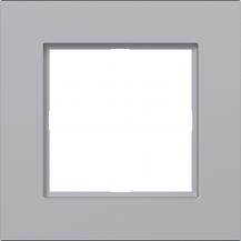 Hager LED-Rahmen 1fach A.8 titan met lack