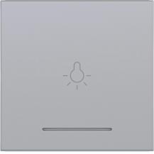 Hager WI 1f Aufdr. Licht Ax/Cx titan met lack