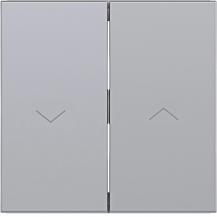Hager WI 2f Aufdr. Pfeil Ax/Cx titan met lack