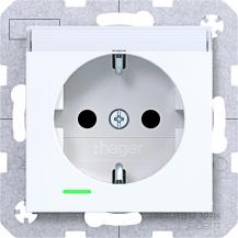 Hager SD SCHUKO LED BF EHBS Ax/Cx lichtweiß gl