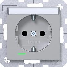 Hager SD SCHUKO LED BF EHBS Ax/Cx titan mt la