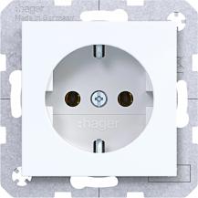 Hager Std. SCHUKO Schr.-Liftkl. Ax/Cx lweiß gl