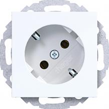 Hager Std. SCHUKO 45° St.-kl. Ax/Cx liweiß gl