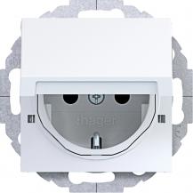 Hager SD SCHUKO KLD EHBS Ax/Cx lichtweiß glänz