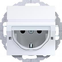 Hager SD SCHUKO KLD BF EHBS Ax/Cx lichtweiß gl