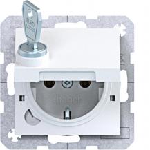Hager SD SCHUKO KLD Ax/Cx lichtweiß glänzend