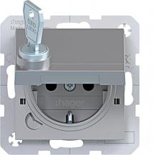 Hager SD SCHUKO KLD EHBS Ax/Cx titan met la