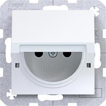 Hager SD Sch.kt.st. u. KLD EHBS Ax/Cx lweiß gl
