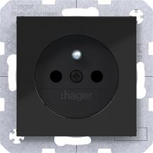Hager Std. m. Schutzk.st. EHBS Ax/Cx sw gl