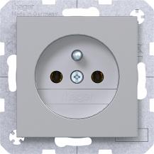 Hager Std. m. Schutzk.st. Ax/Cx titan mt lack