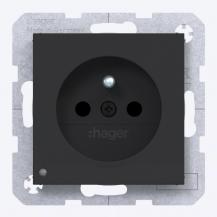 Hager STD SKT LED-O.Li EHBS SLKL Ax/Cx sw matt