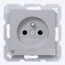 Hager STD SKT LED-O.Li EHBS SLKL Ax/Cx tit met