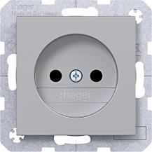 Hager SD o. Sch.kt. EHBS Ax/Cx titan met lack
