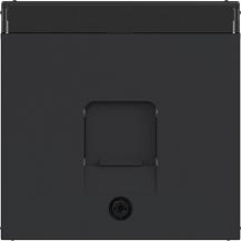 Hager ZS Staub. 1f f. KeySt BF A.x/C.x sw matt