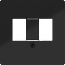 Hager Z.-Pl. TAE A.x/C.x schwarz gl