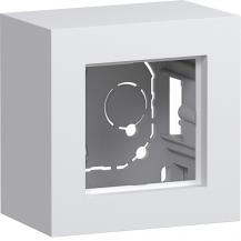 Hager Geh. 1fach ho. Ausf. AP A.8 lichtweiß mt