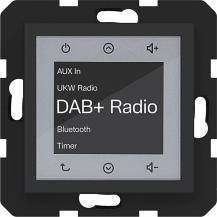 Hager Radio Touch DAB+ BT A.x/C.x schwarz ma