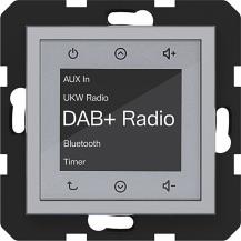 Hager Radio Touch DAB+ BT A.x/C.x titan met