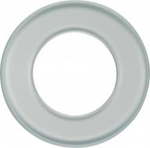 Hager Glasrahmen 1-fach, Serie Glas klar