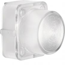 Hager Haube f Lichts E10 1930/Glas transparent