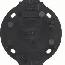 Hager Bodenplatte S1930 schwarz