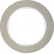 Hager Rahmen 1fach R.Classic E-Stahl pw
