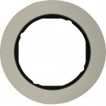 Hager Rahmen 1fach R.Classic Alu schw
