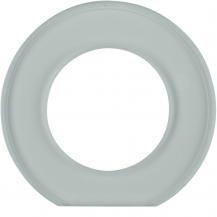 Hager Serie Glas, End-Rahmen 1f f. 1930