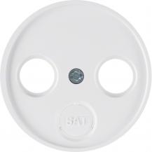 Hager Zentralstück für Ant. 2/3Loch R.Cl pw