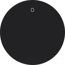 Hager Wippe m Aufdruck 0 R.Cl schwarz