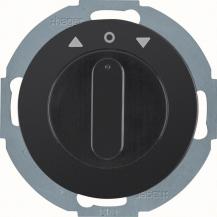 Hager Jal-Drehsch,2p ,Z-St, R.Classic, schwarz