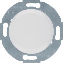 Hager Blindverschluss mit ZS 1930/Glas pweiß