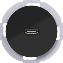 Hager HDMI Steckdose m 90° Stcka. R.Cl sw