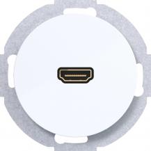Hager HDMI Steckdose m 90° Stcka. R.Cl pw
